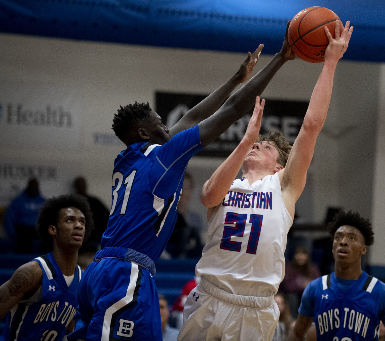 Boys Town vs. Lincoln Christian, 1.14
